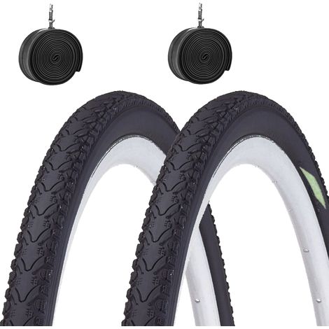 2 COPERTONI 16 X 1.75 (47-305) + CAMERE X BICI BICICLETTA CITYBIKE BAMBINO DEMI (1/4)
