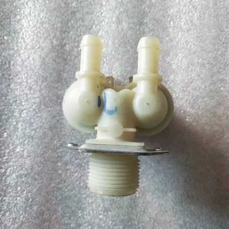 Machine à laver MQ80-1421WDXS, électrovanne d'arrivée d'eau 33490265, électrovanne d'arrivée d'eau double 33490265 (1/4)