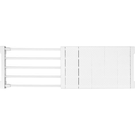 Étagère de rangement réglable à tension pour placard, largeur 24 cm, pour armoire/penderie de 50 à 80 cm / 19,69 à 31,5 pouces (1/5)