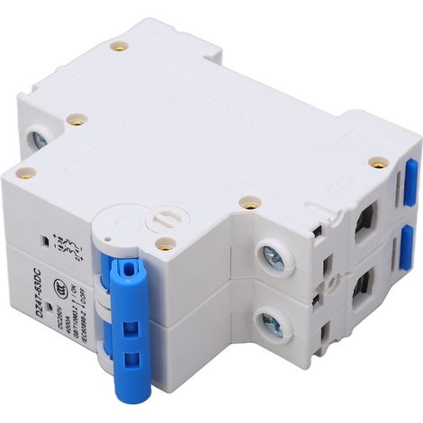 Disjoncteur DC 2P 50A pour Panneaux Solaires, 250V 4KA, Haute Performance et Sécurité Ignifuge (1/5)