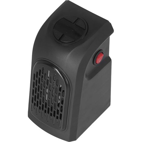 Radiateur Céramique PTC 400W, Chauffage Constant Auto-Régulé Silencieux, Petite Grille Métallique pour Pièce, Prise EU 220V (1/5)
