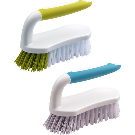 Brosse à récurer robuste, brosse de nettoyage pour douche, salle de bain, tapis, cuisine et baignoire (1/5)