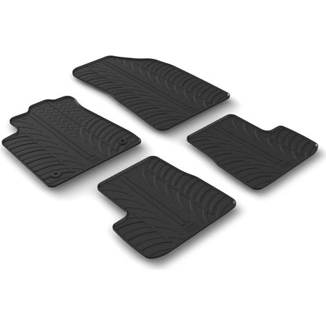 Set tappeti su misura in gomma - compatibile per Citroen C3 (07/24) manuale (1/5)