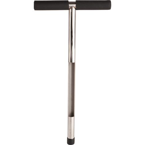 Muestreador de suelo de acero inoxidable, para el mantenimiento de jardines y campos de golf.