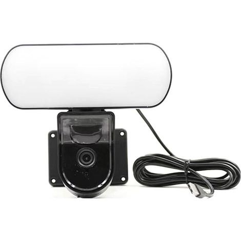 Tuya WiFi Caméra Jardin Applique Caméras de Sécurité Extérieure IP65 PIR Capteur de Détection Intelligent Alarme Lumineuse Prise Ue (1/5)