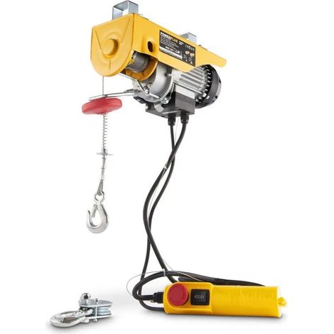 Paranco powerplus powx900 500W capacità 200kg altezza 12m