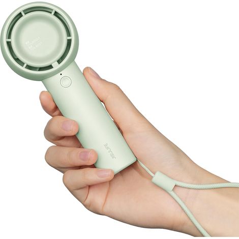 Mini ventilateur portable sans pales, format compact et portable avec batterie rechargeable, idéal pour les voyages grâce à son port USB. Silencieux et puissant.-AquaForge
