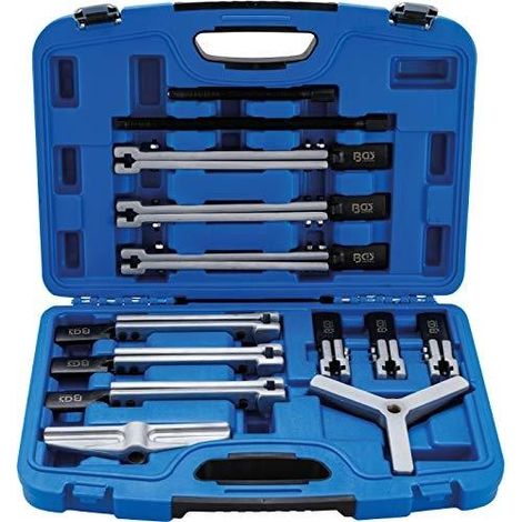 Extractores universales robustos BGS 13 piezas plata