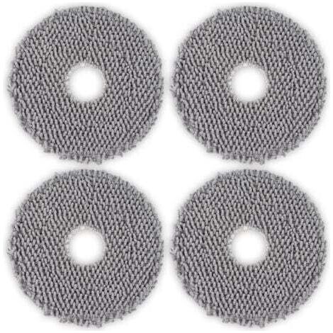 (4 pieces) Replacement mop pads for Plus 505 Combo, compatible with the Plus 505 Combo and Plus 405 Combo robot mops, mopping accessories (1/4)
