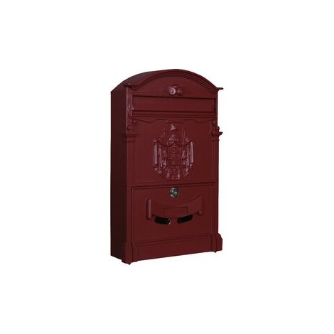 C CASSETTA POSTALE REGIA ROSSO 3003 25,5X9X41CM