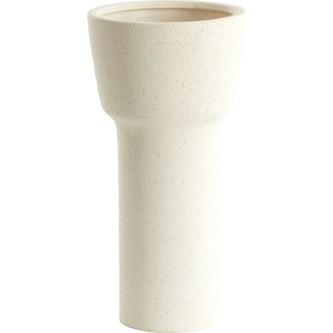 Vaso in ceramica ALSACIA di Light & Living matt crema – Ø19x38 cm