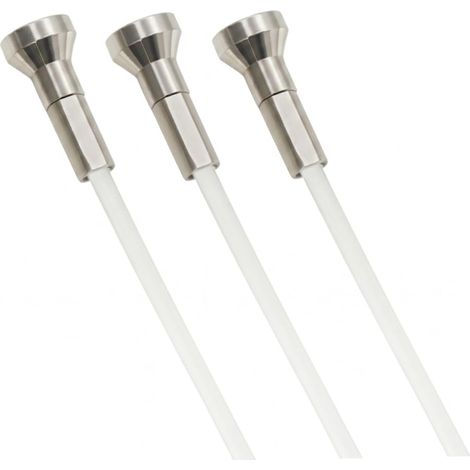 Kit de 3 câbles suspension robustes et réglables 1,5 m (4,92 pi), en (1/5)