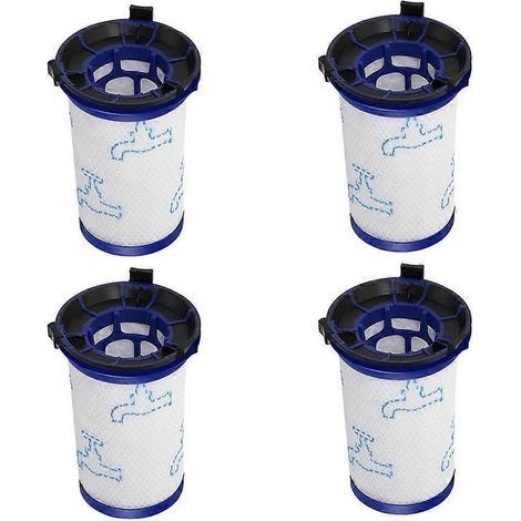 Ensemble de 4 filtres HEPA pour aspirateur Rowenta Air Force 360 RH9037 RH9038 RH9039 RH9051WO RH9057WO RH9086WO ZR009001 (1/5)