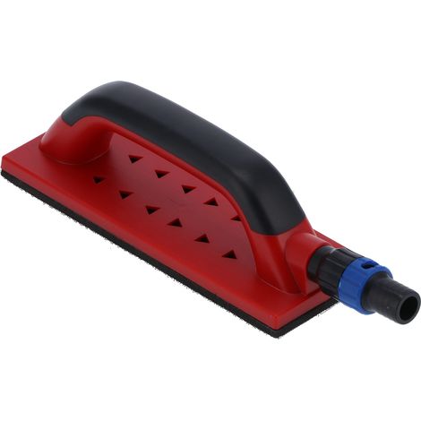 Bloc de ponçage sans poussière, ponceuse manuelle avec extraction de poussière et fixation auto-agrippante 230 mm (1/5)