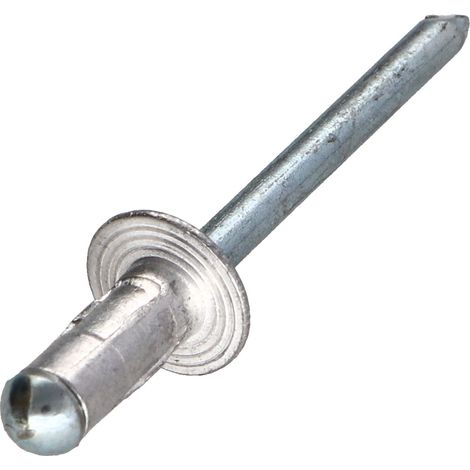 Rivet aveugle multiserrage GOMULTI Aluminium Tige acier TRS 4X12