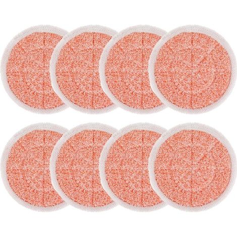 Adecuadas para recambios de limpiadoras a vapor, compatibles con limpiadora vapor Shark S6002UK, almohadillas microfibra limpieza suelos madera (1/4)