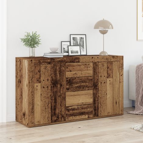 Sideboard mit Schubladen Altholz 120 x 36 x 69 cm Holzwerkstoff