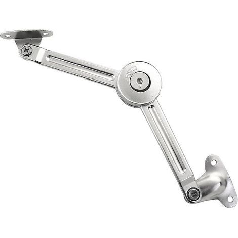 charnire De Soutien De Couvercle Fermeture Douce Avec Vis Et Cl Allen, Nickel Satin, Support 40lb, Charnire De Maintien De Couvercle Pour Placard (1/5)