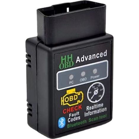 Lecteur de codes OBD2 sans fil Bluetooth, mini outil de réinitialisation de diagnostic Bluetooth, scanner OBDII (1/4)