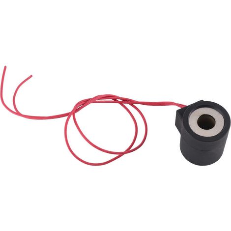 Bobine de vanne solénoïde 6352012, 12 V CC, 18 pouces, fil de calibre 10, compatible avec les tiges de vanne des séries 10, 12, 16, 38 et 58. (1/5)
