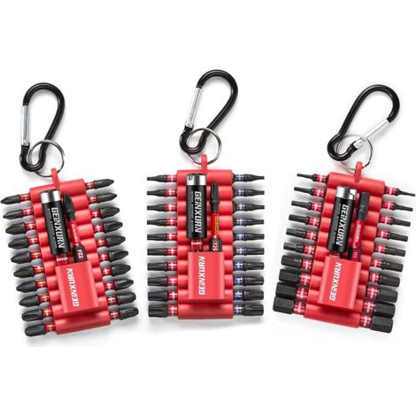 Set mit 66 Multifunktions-Schraubendreherbits (PH/TORX/HEX/PZ), inklusive 25 mm und 50 mm magnetischer S2-Stahlbits, plus 3 Bithalter und einem Aufbewahrungskoffer.