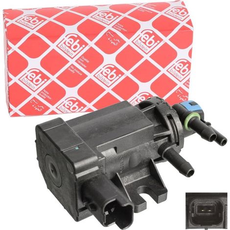 1 - Druckwandler - Abgasregelung - Gegendrucksensor - Für Citroën, Peugeot, Fiat, Ford - Schwarz - Standardgröße (1/4)