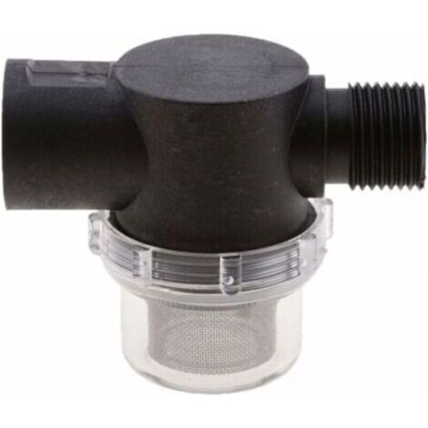 Filtre pompe à eau 010058 en ligne 1/2" plastique/métal (1/4)