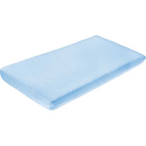 Telo in spugna impermeabile blu 120x60