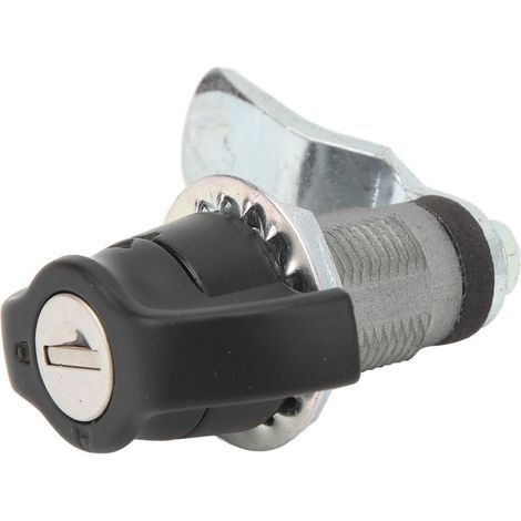 Serrure à came cylindrique avec 2 clés, serrure tubulaire de sécurité pour camping-car, voiture, armoire ou boîte à outils (1/5)