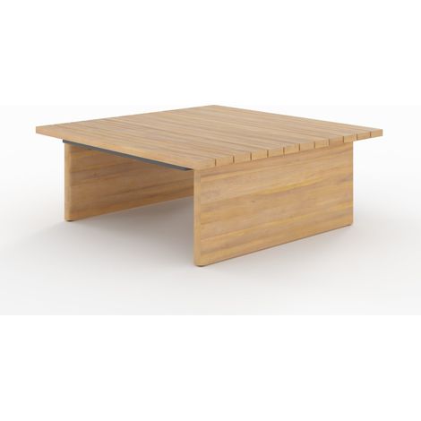 Mesa baja de jardín de madera de acacia - Seya