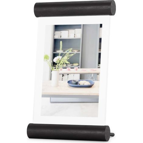 Cadre photo en bois 10 x 15 cm Scroll (1/4)