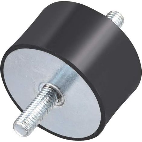 60 x 35mm Silent Bloc Support Caoutchouc Montage Vibration Isolateurs Amortisseur avec M10 x 27mm Goujons (1/4)