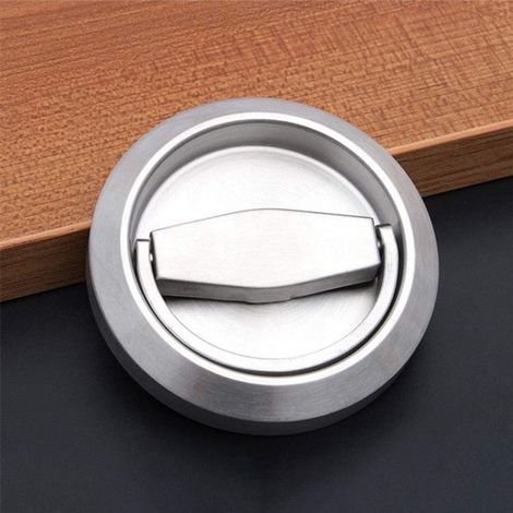 maniglia a incasso per porta, maniglia invisibile per porta scorrevole, maniglia per anta di armadio, maniglia per cassetto in acciaio inossidabile (1/5)