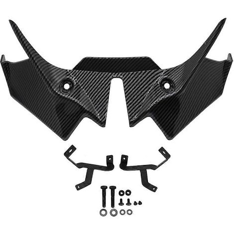 Frontspoiler für Kawasaki Z650 Z 650 2020-2024, aerodynamischer Flügel, Verkleidung aus Kohlefaser (1/5)