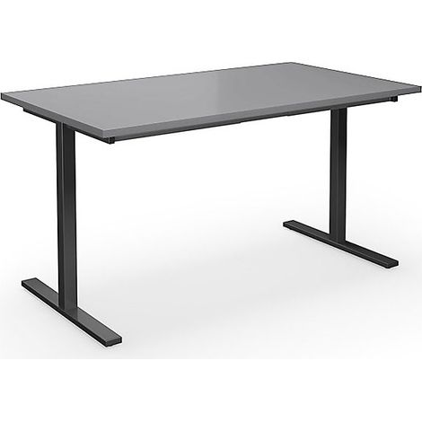 FRANKEL kaiserkraft, Table polyvalente DUO-T, à plateau droit,