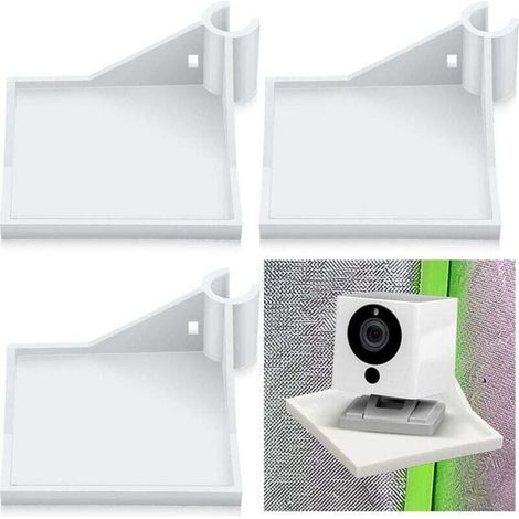 Lot de 4 étagères d'angle pour tente de culture - Accessoires polyvalents pour tente de culture (1/4)