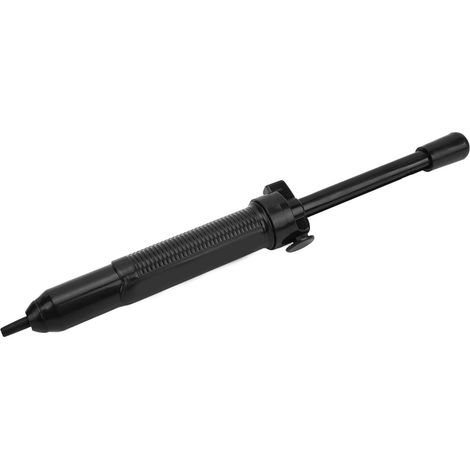 Pompe à dessoudage manuelle robuste ABS pour composants électroniques - Outil de réparation soudure - Noir (1/5)