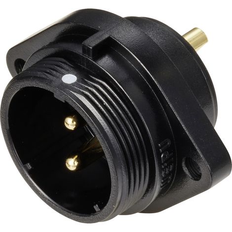 Weipu SP2113 / P 2 Rundstecker Stecker, Einbau Gesamtpolzahl: 2 Serie (Rundsteckverbinder): SP21 1 (1/4)