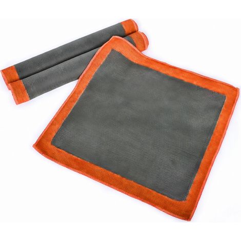 Chiffon d'argile à rayures orange (1/5)