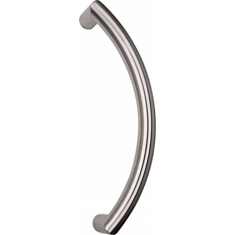2 x MANIGLIONE ACCIAIO INOX 3 L 30 380 MM SATINATO