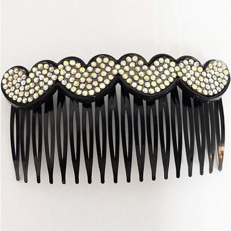 Peigne Pince Peigne Strass Paillettes Pince Queue Paillettes Pince Cheveux