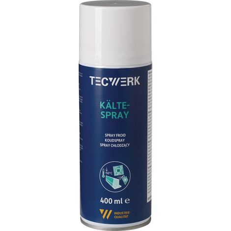 Kältespray 400ml incolore jusqu'à -50°C aérosol TECWERK (1/2)