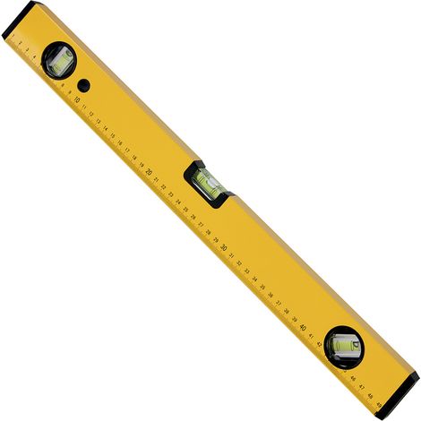 Magnetische Wasserwaage aus Aluminiumrohr 60 cm.