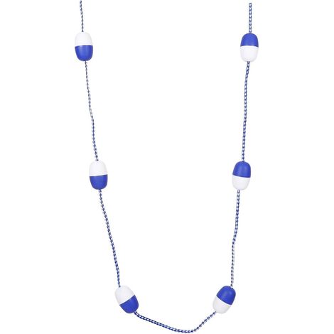 Séparateur de Piscine en Polyéthylène Solide avec Bouées Flottantes de 7cm pour Lignes de Séparation, Accessoire Piscine Sécurisé et Résistant la Déformation (1/5)