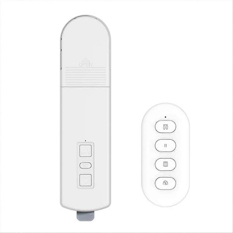 Système de commande de rideaux électriques intelligent Tuya ZigBee pour stores enrouleurs, chaînette et tirette, compatible avec prise Yandex UE. (1/5)