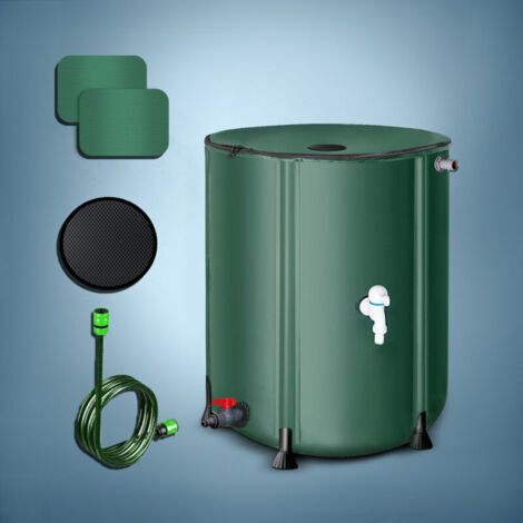 Réservoir de collecte d’eau de pluie pliable 100 L – Cuve extérieure pour jardin, potager, arrosage de plantes et pelouse – Éco-responsable, facile à installer et à ranger