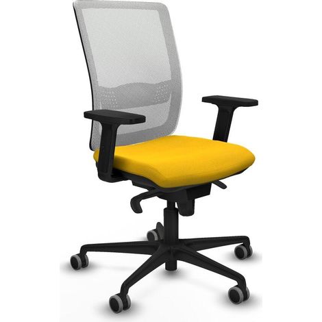 Piqueras y Crespo Chaise moderne jaune confortable bureau (1/3)