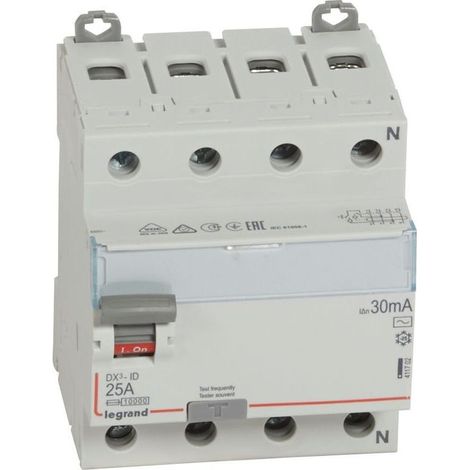 Fehlerstromschutzschalter Legrand p304 4-polig 25A 30mA