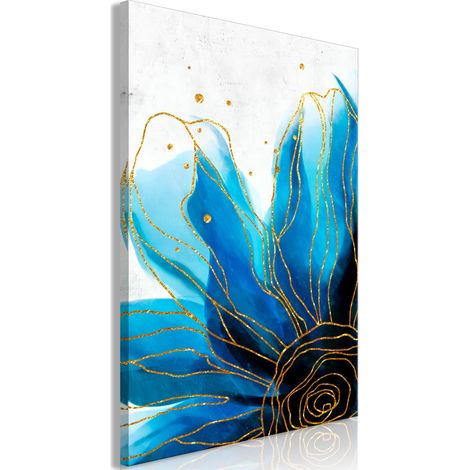 Peinture - Fleur enchantée (1 partie) verticale (1/3)