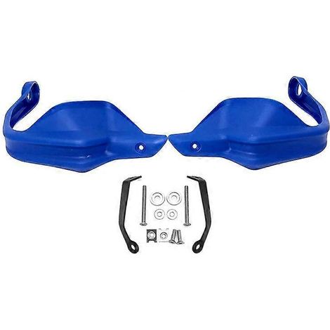 Protège-mains compatible avec la moto CFMOTO 800MT : protection contre le vent et le vent (bleu). (1/5)